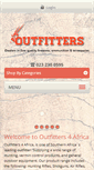 Mobile Screenshot of outfitters4africa.com